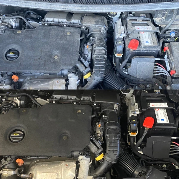 Nettoyage moteur vapeur